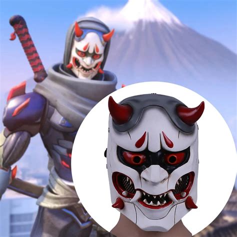 genji face under mask|genji mask for sale.